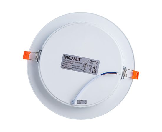 Ультратонкий встраиваемый светильник WOLTA 24 Вт 4000K, 1шт. DLUS-24W-4K – изображение 4