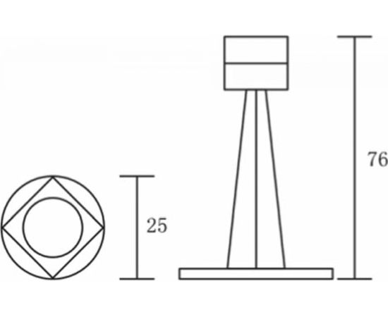 Настенный дверной ограничитель с фиксатором RENZ латунь блестящая, 1 шт. INDS 76 PB – изображение 4