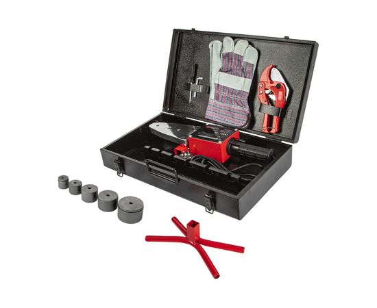 Сварочный аппарат для пластиковых труб QUATTRO ELEMENTI ST-1800 1800 Вт, насадки 20-50 мм 793-343 – изображение 4