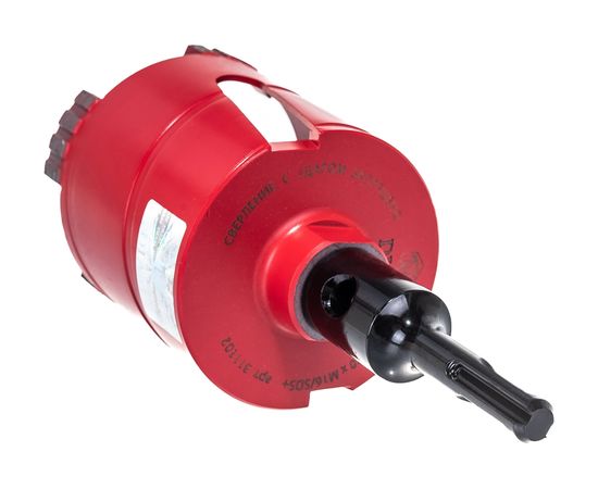 Коронка алмазная с переходником М16-SDS+ (72х70 мм) по бетону DIAM 311102 – изображение 5