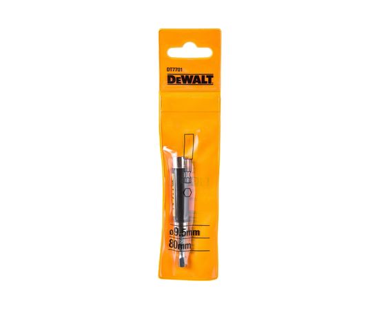 Держатель 1/4"" магнитный с направляющей гильзой, 80 мм DEWALT DT7701 – изображение 6