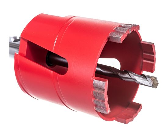 Коронка алмазная с переходником М16-SDS+ (72х70 мм) по бетону DIAM 311102 – изображение 7