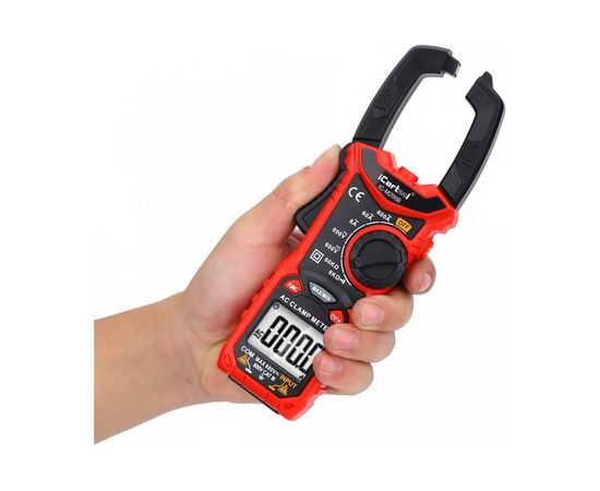 Токовые клещи iCartool 6000 отсчетов, True RMS, LowZ IC-M206B – изображение 7