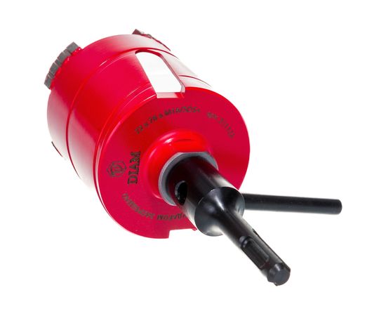 Коронка алмазная с переходником М16-SDS+ (72х70 мм) по бетону DIAM 311102 – изображение 9