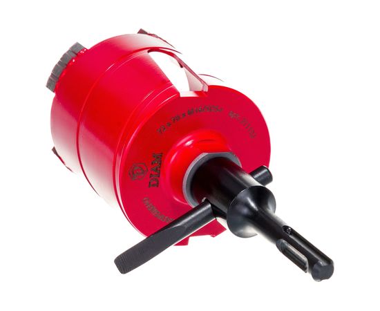 Коронка алмазная с переходником М16-SDS+ (72х70 мм) по бетону DIAM 311102 – изображение 10