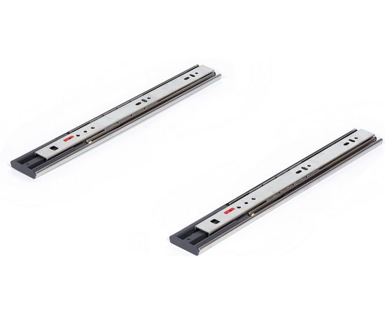Шариковые направляющие SAMET SO CLASS накладные, высота 46 мм, с доводчиком, 350 мм СТ-00001289 