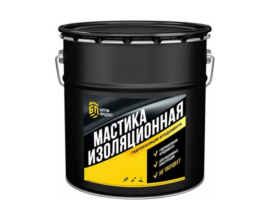 Мастика битумная изоляционная БИТУМ ПРОДУКТ 15 кг BP-003 