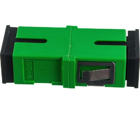 Оптический адаптер LANMASTER SC/APC, без фланцев, SM, симплексный LAN-SC/NF-AM-APC 