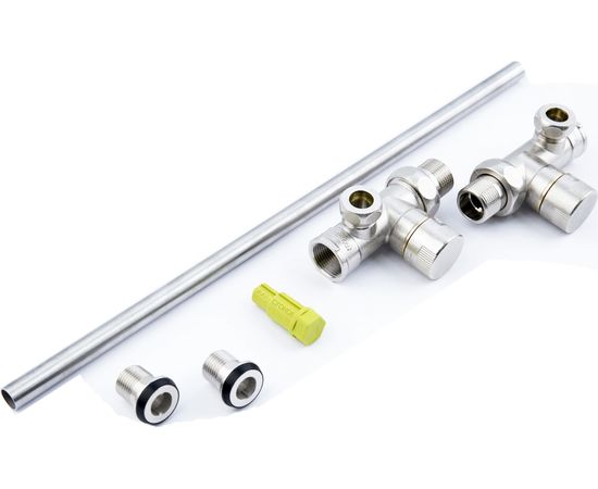 Радиплект GIBAX ТЕРМ для подключения радиатора с автоматическим поддержанием t-воздуха, 1/2""-3/4"" G0060 