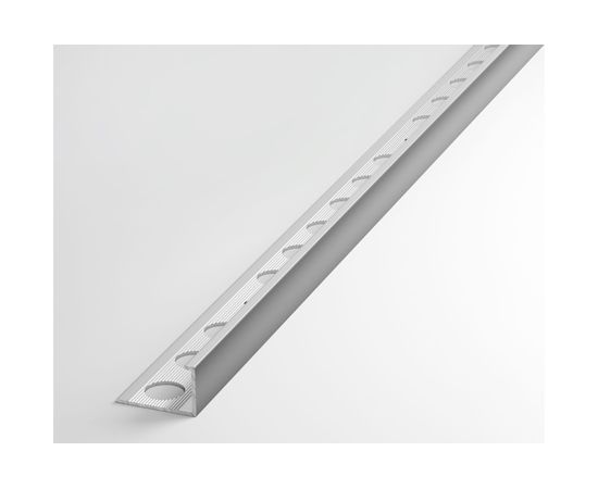Профиль окантовочный L-образный алюминиевый ЛУКА (5 шт, 12,5 мм, 2,7 м, анодированный, Серебро) УТ000021244 