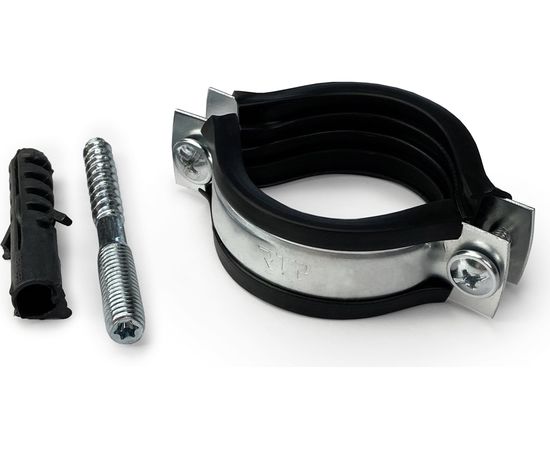 Металлический хомут RTP со шпилькой шурупом и дюбелем, 4"", 105/115 29199 