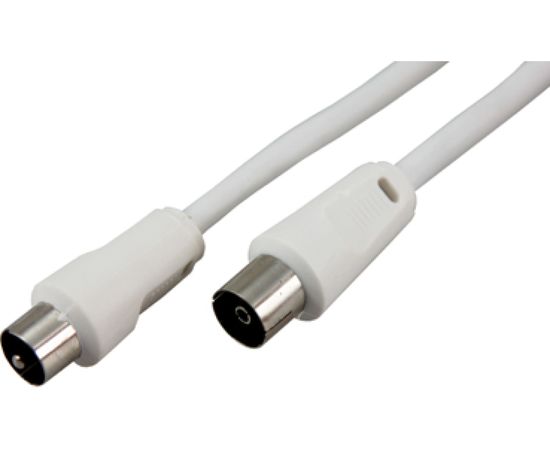 Шнур REXANT ТВ гнездо - ТВ штекер, длина 15 метров, белый 18-0008 