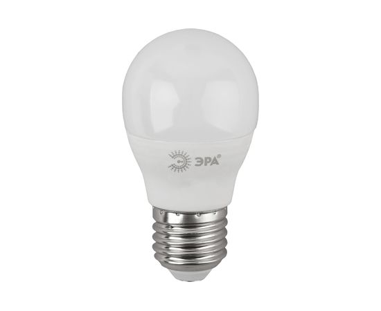 Светодиодная лампа ЭРА LED P45-11W-827-E27, шар, теплый Б0032987 