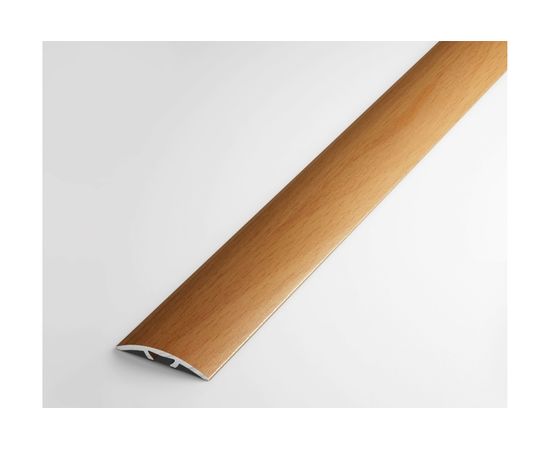 Порог прямой скрытый алюминиевый (31.2 мм; 0.9 м; декоративный; бук) Лука 00000001566 