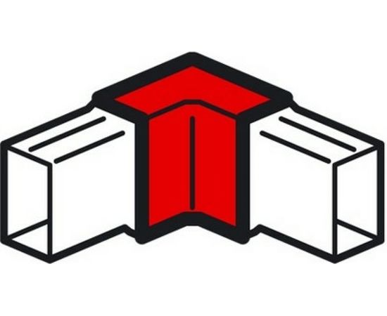 Внутренний угол Legrand для мини-каналов Metra - 15x10 638101 – изображение 2