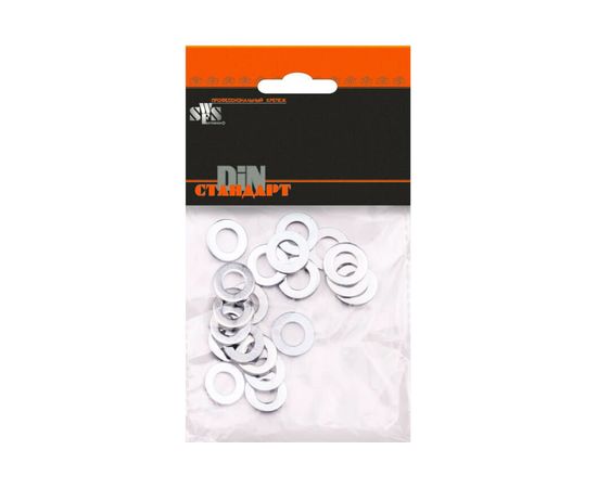 Плоская шайба SWFS DIN125, М4, 40 шт. тов-092481 – изображение 2