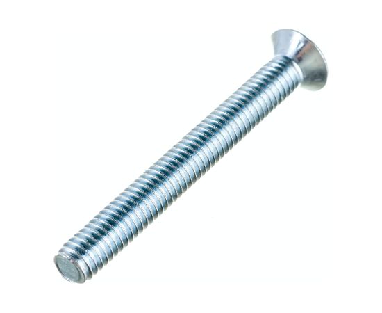 Винт Стройметиз M6х50 DIN 965, потайная головка, цинк уп. 6 шт 3091111 – изображение 2