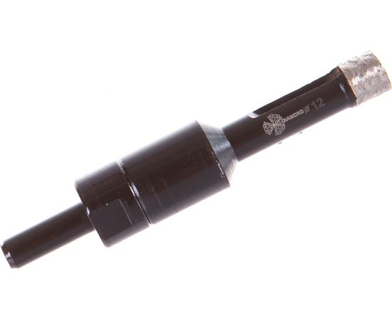 Коронка алмазная по керамограниту, серебряная пайка (12 мм) TRIO-DIAMOND GCB755 – изображение 2