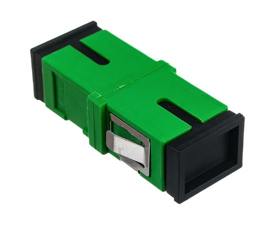 Оптический адаптер LANMASTER SC/APC, без фланцев, SM, симплексный LAN-SC/NF-AM-APC – изображение 2