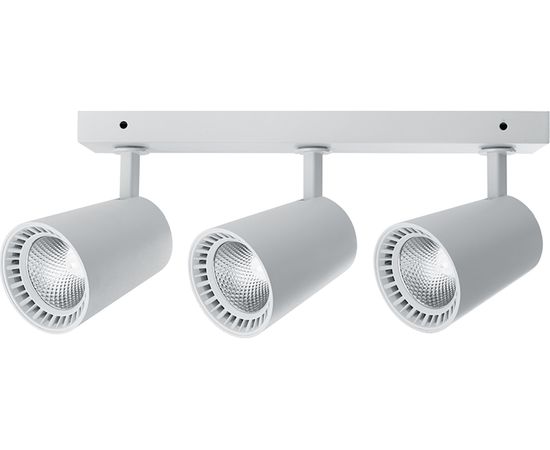 Накладной светодиодный светильник FERON для акцентного освещения, HL213, 3х12W, 4000K, белый, 41502 – изображение 2
