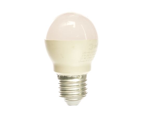 Светодиодная лампа ЭРА LED P45-11W-827-E27, шар, теплый Б0032987 – изображение 2