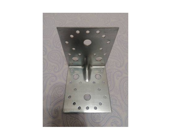 Усиленный крепежный уголок КРЕПКО-НАКРЕПКО 105x105x90x2.0 47082 – изображение 2