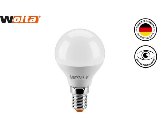 Лампа WOLTA LED 25W45GL5E14 – изображение 2