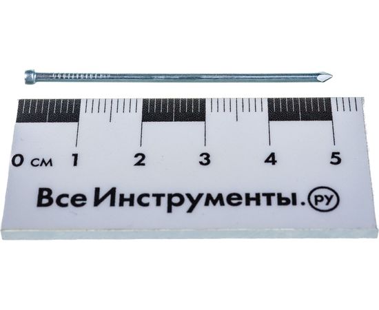 Финишный оцинкованный гвоздь 1.8х50, 90шт - пакет Tech-Krep 108069 – изображение 3