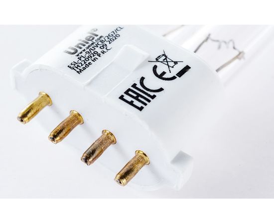 Энергосберегающая бактерицидная лампа Uniel UVCB/2G7/CL ESL-PL-9 UL-00004683 – изображение 3