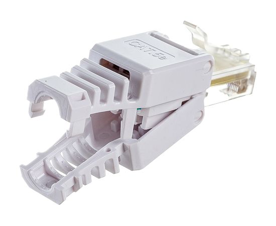 Полевой коннектор LANMASTER RJ-45 8P8C, категории 5E LAN-TMP-U5E-WH – изображение 3