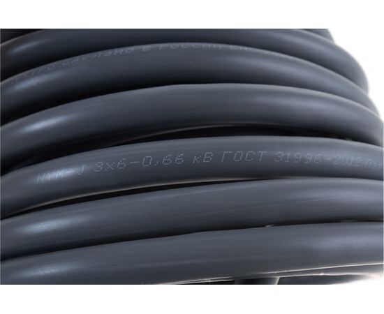 Кабель Партнер-Электро NYM 3х6 ГОСТ (10м) P100G-03G08-C010 – изображение 3