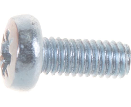 Винт Tech-Krep DIN7985 с полукруглой головкой, оцинкованный М4х10 10 шт - пакет 103009 – изображение 3