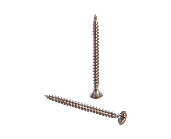 Универсальный шуруп ЕВРОПАРТНЕР с пот. гол. 4х50 нержав. сталь 6 шт. G2 4050 1 – изображение 4