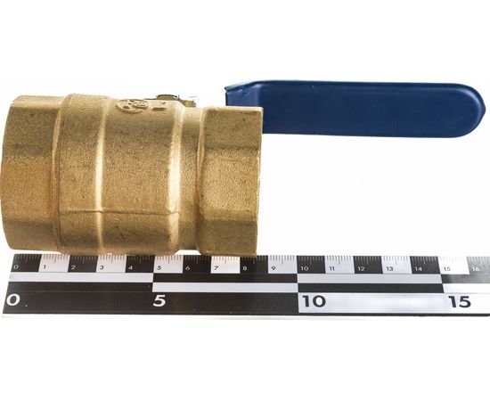 Шаровой кран RM -L ВР-ВР 1 1/2 муфтовый, ручка Ду40 Ру30 11Б27п1 L-112FFL – изображение 4