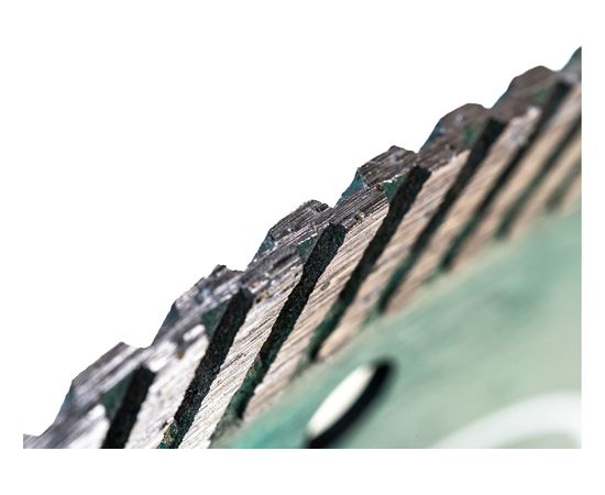 Диск алмазный отрезной Турбо Железобетон (150x22.23 мм) TRIO-DIAMOND TP173 – изображение 4