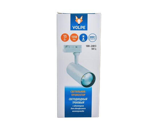 Светодиодный трековый светильник-прожектор Volpe ULB-Q276 15W/4000К WHITE UL-00005935 – изображение 6