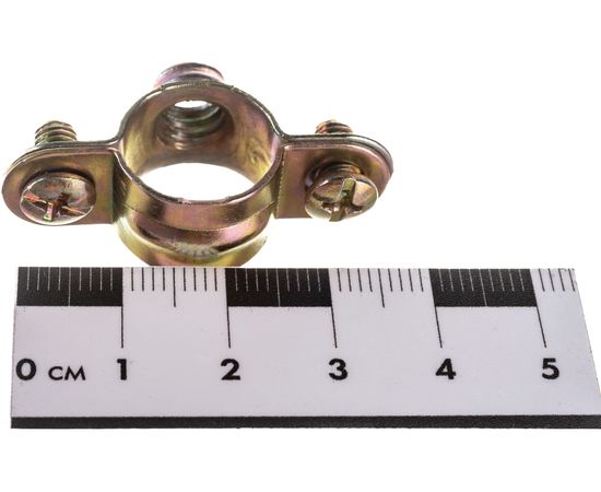 Хомут для медной трубы СВК ду 15 с дюбелем, 10 шт. SVK-FCU1510 – изображение 6