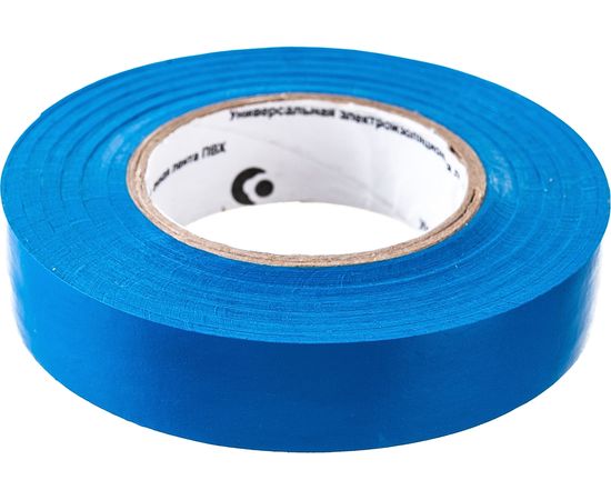Изоляционная лента на ПВХ основе InLoran 15 мм х 20 м, синяя ИЗ15-20-2 – изображение 6