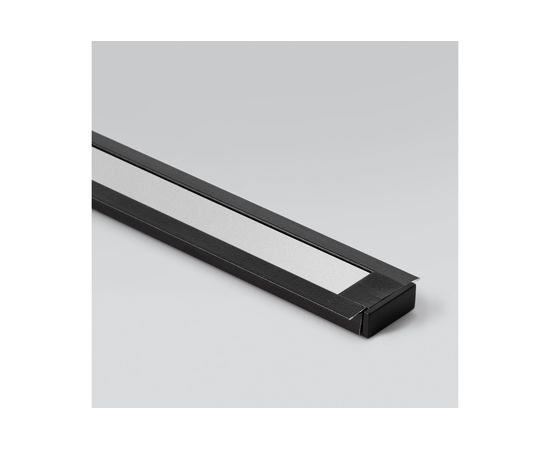 Встраиваемый профиль Elektrostandard LL-2-ALP007 алюминиевый, черный/белый для LED ленты (под ленту до 11mm) a053623 