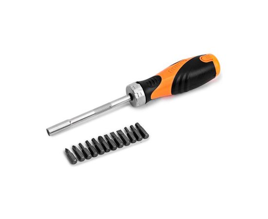 Набор насадок сменных с трещоточной отверткой KENDO 13 предметов, CrV 20016 00000073179 