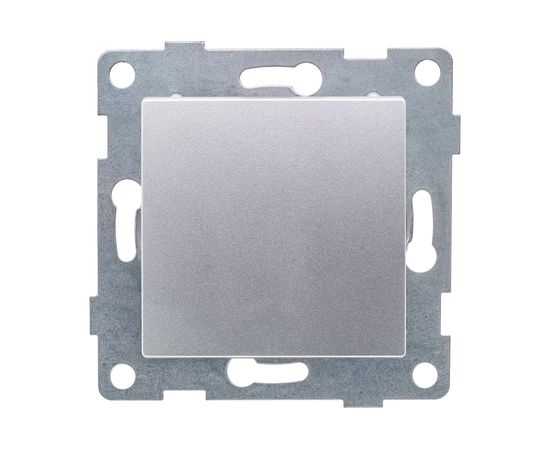 Механизм выключателя GUSI ELECTRIC Ugra 1кл. перекрестный, СУ, 10А, 250В, серебро С11В7-004 