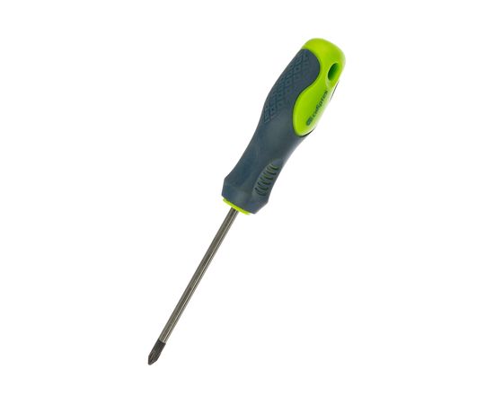 Отвертка, Ph2 х 100 мм CrV, 2-х компонентная рукоятка СИБРТЕХ 11845 