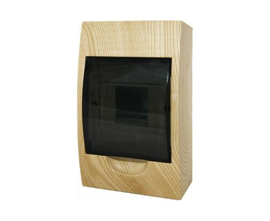 Распределительный навесной щит EKF ЩРН-П- 4 светлое дерево IP41 PROxima SQpb40-n-4-light 
