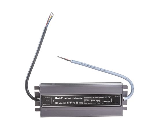 Блок питания Uniel 100A67 12V IP67 UET-VAF UL-00007576 