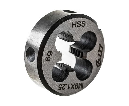 Плашка Дело Техники HSS4341, M9*1.25 мм, 25, 400/100 231094 – изображение 2