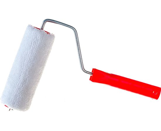 Малярный валик РемоКолор с рукояткой Велюр, ось 6мм, D48мм, 150мм, 04-2-304 – изображение 2