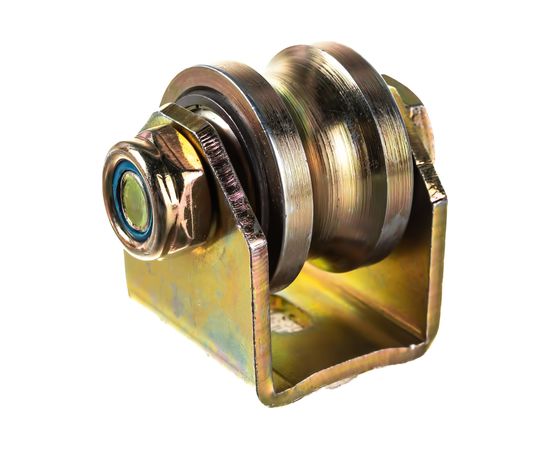 Колесо анодированное роликовое для откатных ворот 32 мм MFK-TORG ГВ-32mm – изображение 2