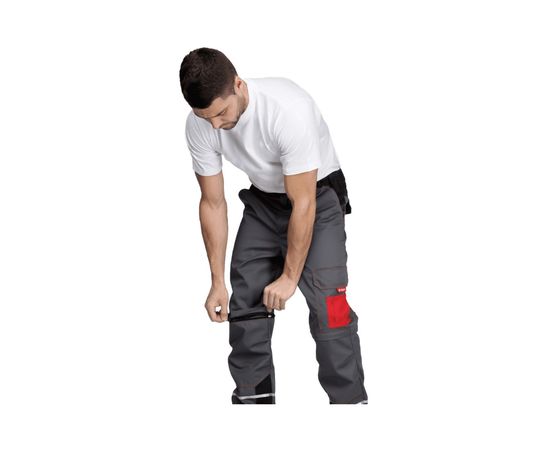 Брюки iForm ХАЙ-ТЕК, серый-красный-черный, р. 88-92, рост 170-176 Брю 719/ 88/170 – изображение 3