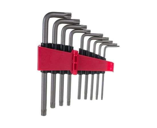 Набор Г-образных удлиненных ключей FORCE Т10-Т50 9 предметов 5098L – изображение 3