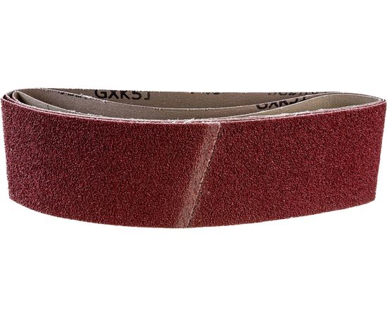 Лента абразивная бесконечная (3 шт; 75x533 мм; Р40) BOHRER 53153304 – изображение 3